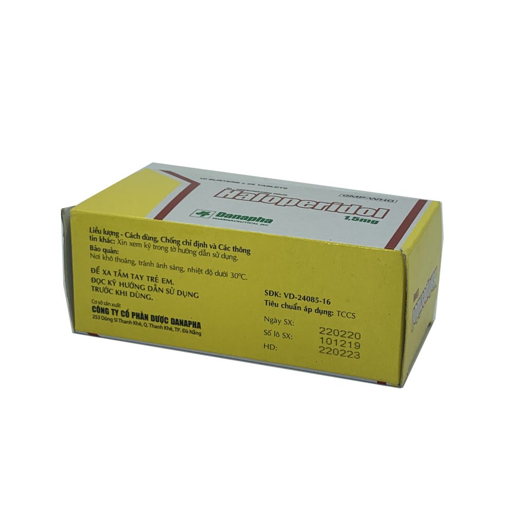 Thuốc Haloperidol 1,5 mg 