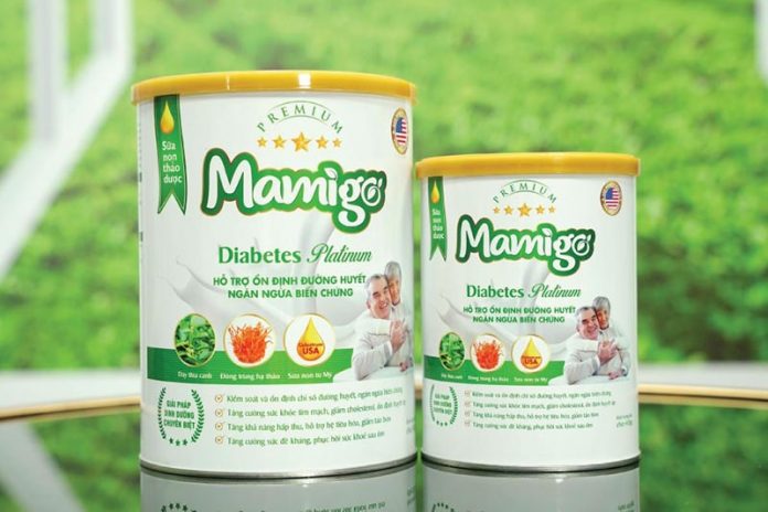 Sữa tiểu đường thảo dược Mamigo Diabetes Platinum có giúp ổn định đường huyết và ngăn ngừa biến chứng đúng không?