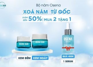 Hướng dẫn cách dùng kem Cerepron Osena Skin trị nám hiệu quả Bộ nám Cerepron Osena Skin (1)