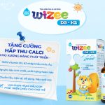 NHỎ GIỌT WIZEE D3 K2 – TĂNG CƯỜNG HẤP THU CALCI, CHO BÉ CAO LỚN THẬT DỄ DÀNG Nhỏ giọt Wizee D3 K2