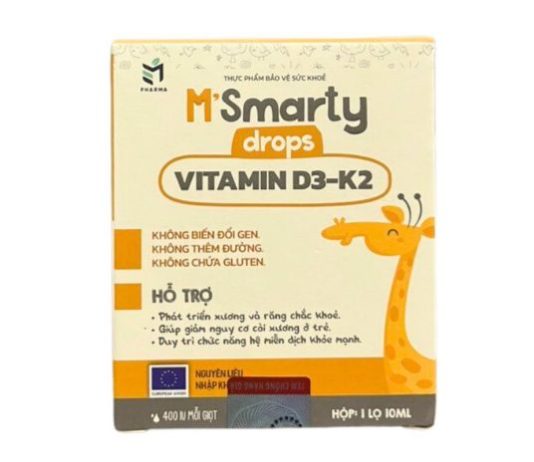 M’Smarty Drops Vitamin D3-K2